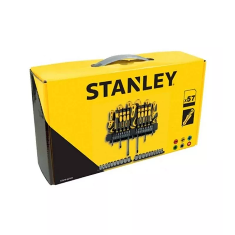 Set di cacciaviti STANLEY STHT0-62143 — set da 57 pezzi, peso 3,56 kg