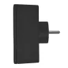 Power splitter MACLEAN MCE249 F/B – 2 prese AC (16A + 6A) con 2×USB-A e 2×USB-C PD 20W, spina EU, nero