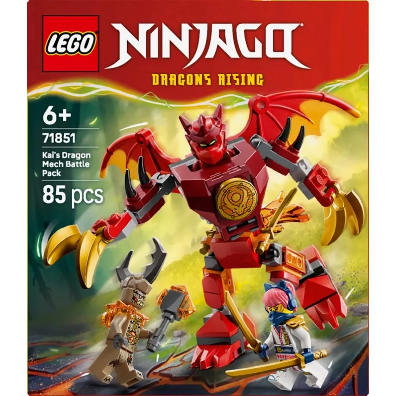 LEGO NINJAGO 71851 Battle Pack: Mech drago di Kai