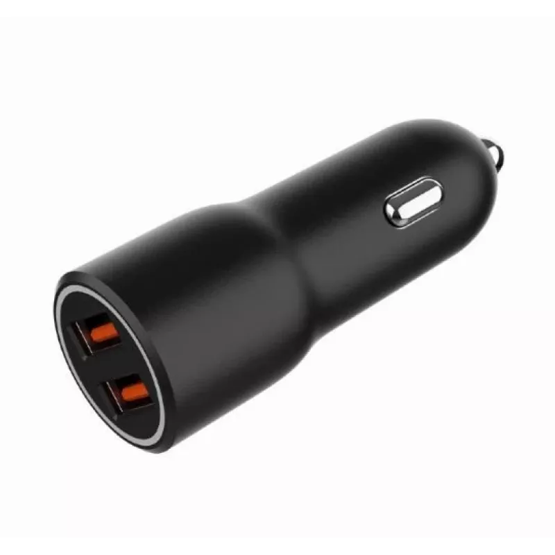 Caricabatterie da auto per dispositivi mobili Gembird TA-UC-A2QC36-CAR-01, 36 W, 12–24 V, accendisigari, nero