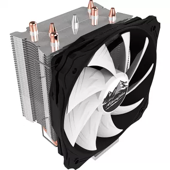 Dissipatore CPU Alpenföhn Ben Nevis 12 cm Nero, Rame, Argento, Bianco