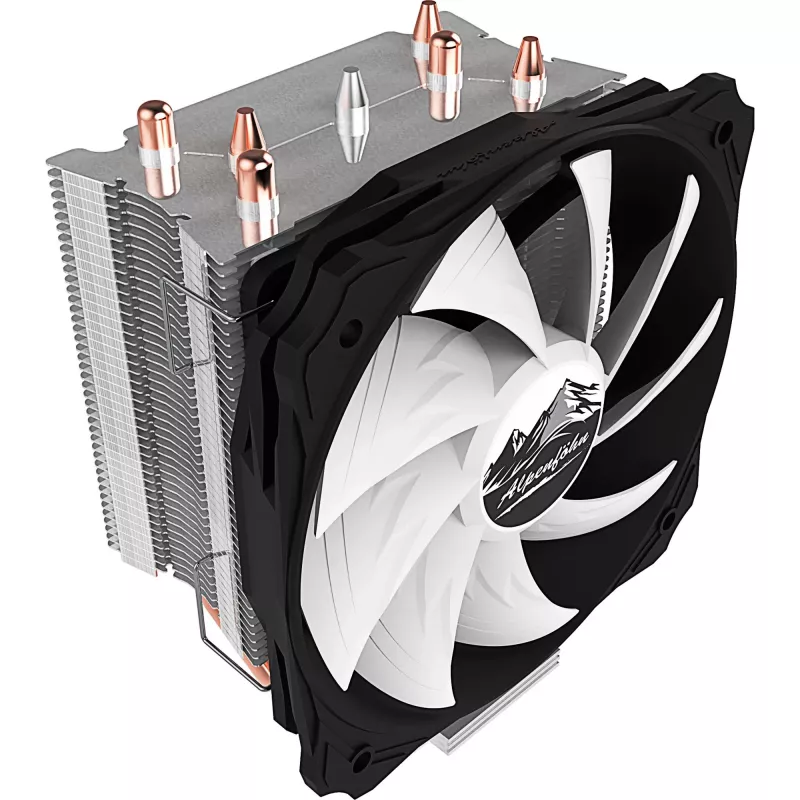 Dissipatore CPU Alpenföhn Ben Nevis 12 cm Nero, Rame, Argento, Bianco