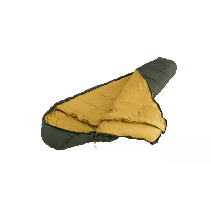 Sacco a pelo easy camp Falcon III a mummia -4°C, poliestere, verde, taglia M