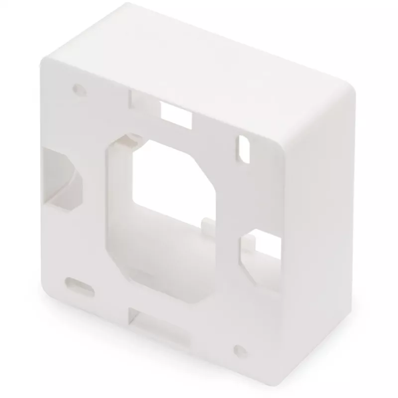 DIGITUS - scatola di installazione superficie rete - Pure White, RAL 9010 (DN-93803)