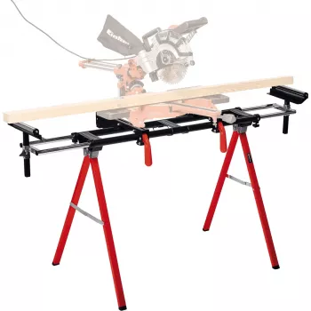 Einhell MSS 1608 supporto per troncatrice 4 gambe nero rosso portata massima 80 kg