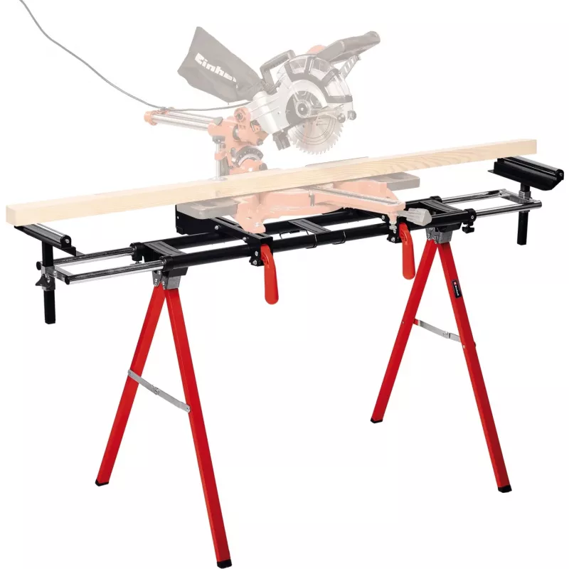 Einhell MSS 1608 supporto per troncatrice 4 gambe nero rosso portata massima 80 kg