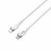 HYPER HyperJuice Cavo USB-C a USB-C in silicone 240W (0,9 m/1 m) - bianco