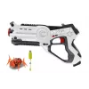 Jamara 410065 Impulse Laser Bug Hunt Set, pistola laser giocattolo con bersaglio, bianco/arancione