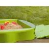 Sabbiera Simba-Dickie BIG 800056733, plastica, 1380×1380 mm, panche integrate, verde