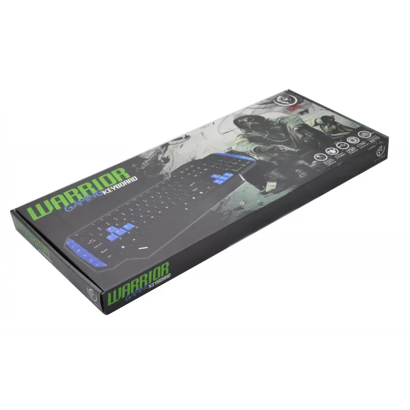 Tastiera gaming USB Warrior Rebeltec