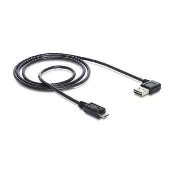 Cavo USB DeLOCK 1 m USB 2.0 A - Micro-B m/m nero