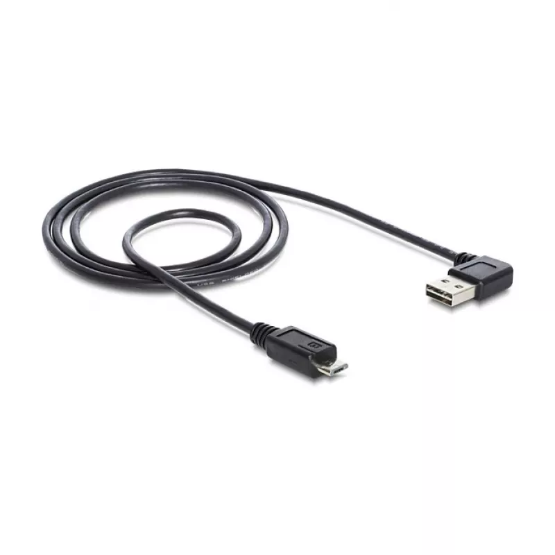 Cavo USB DeLOCK 1 m USB 2.0 A - Micro-B m/m nero