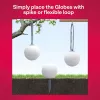 Outdoor Smart Globe Light Colour confezione da 3, luce LED sostituisce 33 Watt