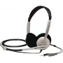 Koss CS100 cuffie on-ear cablate con microfono, nero/oro