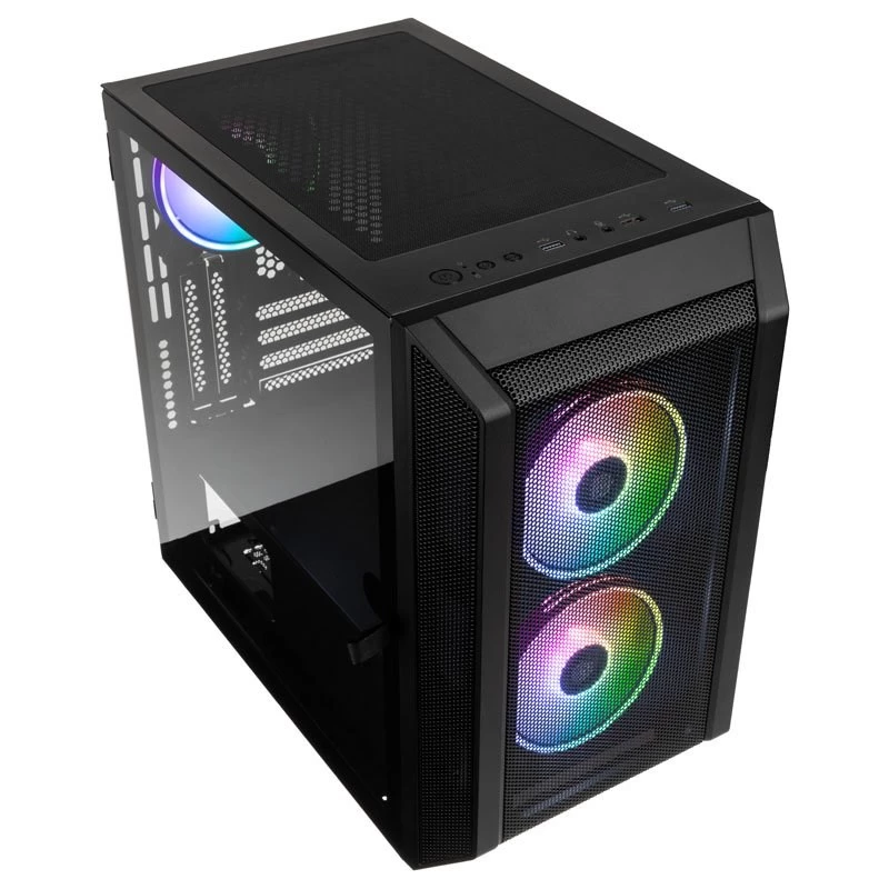 Case Micro-ATX Kolink Citadel Mesh RGB – nero