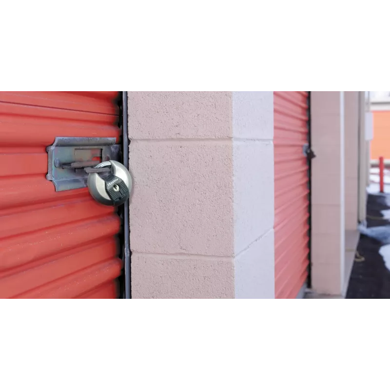 Lucchetto a disco MASTER LOCK 70 mm Excell acciaio inox, archetto coperto, a combinazione variabile