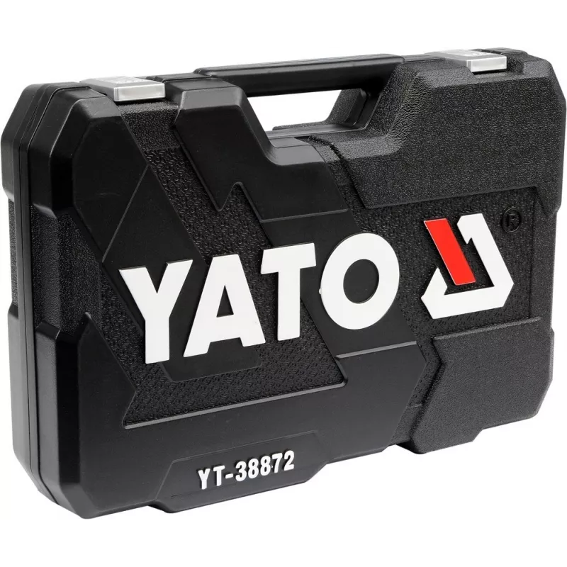 YATO SET DI CHIAVI A VITE E A BUSSOLA 1/4, 3/8, 1/2 128 pezzi 38872