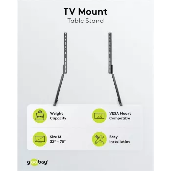 Supporto TV Goobay 58525 177,8 cm (70 inch) nero (58525)