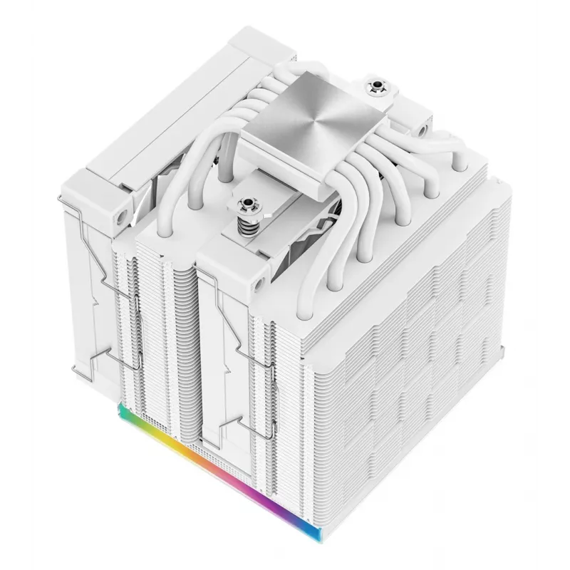 Dissipatore ad aria per processore DeepCool AK620 Digital WH 12 cm bianco 1 pz.