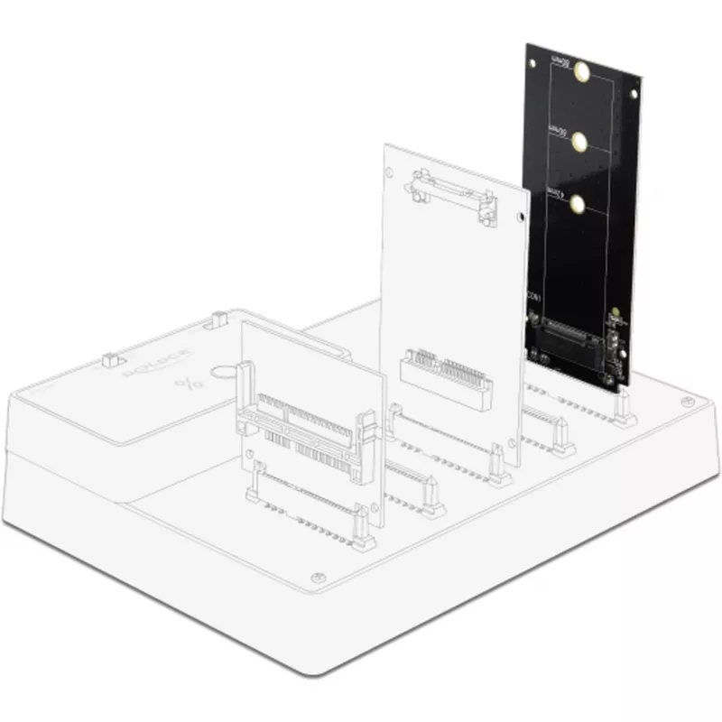 DeLOCK - adattatore interfaccia - M.2 - scheda M.2 - SATA 6Gb/s (64099)