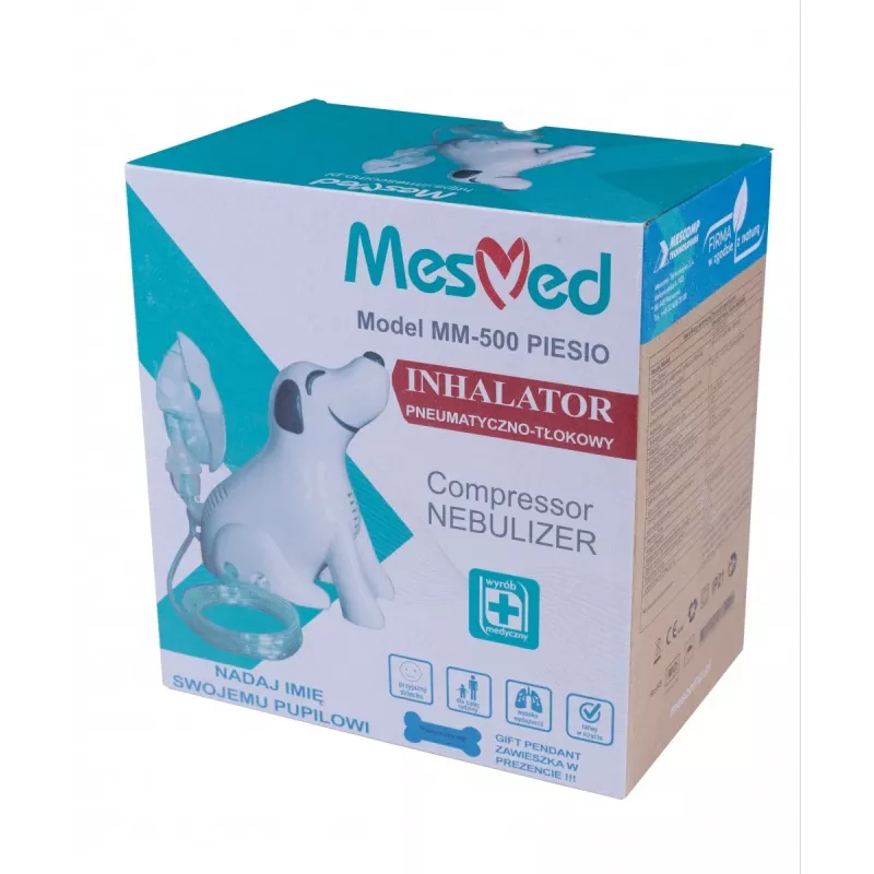 Inalatore Mesmed MM-500 Piesio pneumatico a pistone design portatile