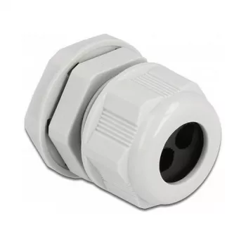 Pressacavo DeLOCK 60370 grigio plastica 2 pz.