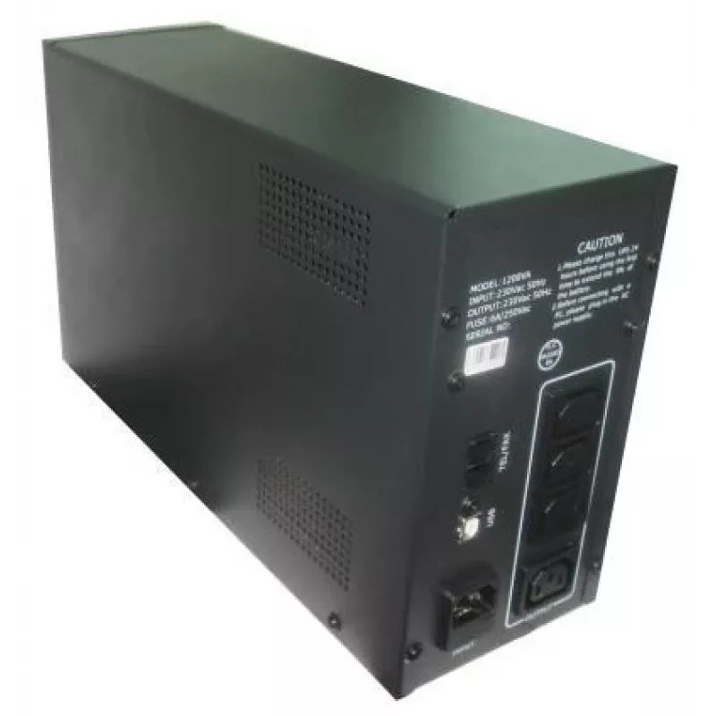 Gembird UPS-PC-1202AP UPS Line-Interactive 1,2 kVA 720 W 4 prese