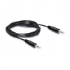 Cavo audio DeLOCK 84438 5m connettore maschio 3,5 mm su connettore maschio nero