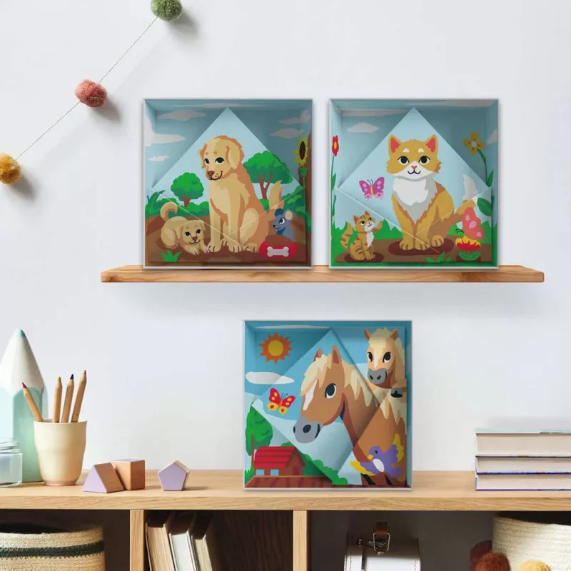 Set per versare e dipingere per bambini Ravensburger 25868 — per bambini dai 7 anni, set creativo in scatola