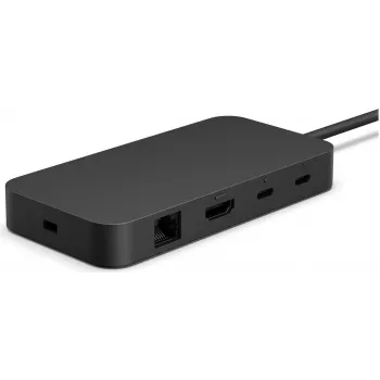 Docking station Microsoft Surface USB4 Dock Con filo Nero – dispositivi Surface compatibili, connettività USB4 con filo