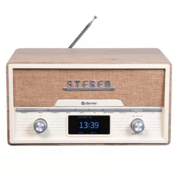 Lettore CD personale Denver MDA-525LW legno 10 W DAB+ FM