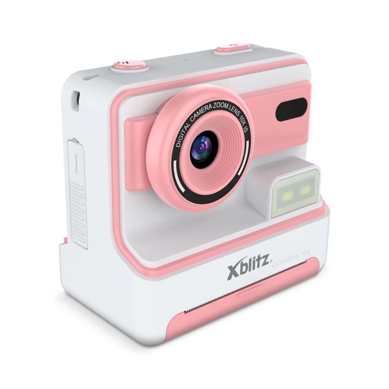 Xblitz FLASH PINK Fotocamera istantanea con stampante termica per bambini