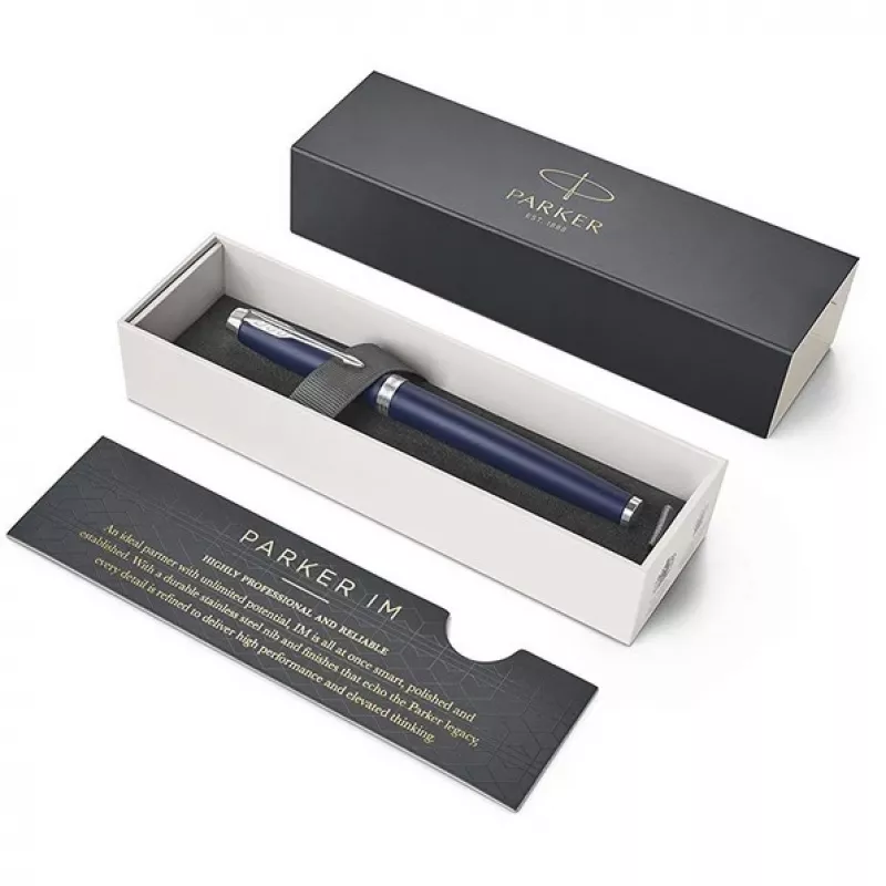 Parker IM penna stilografica sistema a cartucce blu 1 pz.