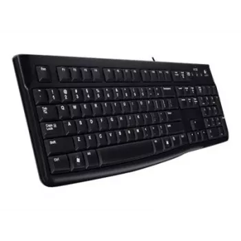 Desktop MK120, con filo, USB, QWERTZ, nero, mouse incluso