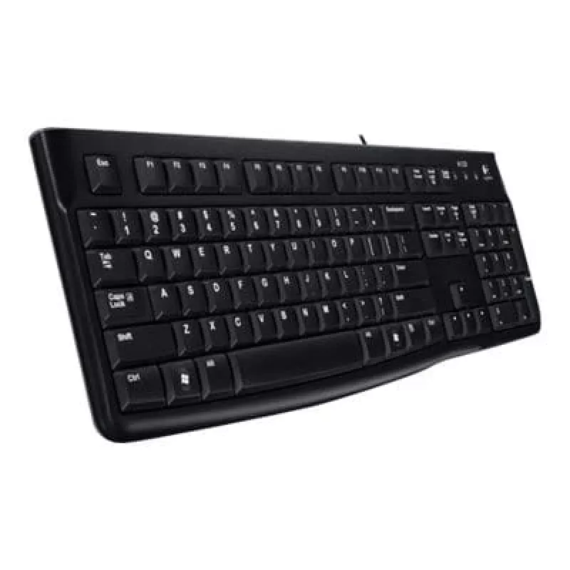 Desktop MK120, con filo, USB, QWERTZ, nero, mouse incluso