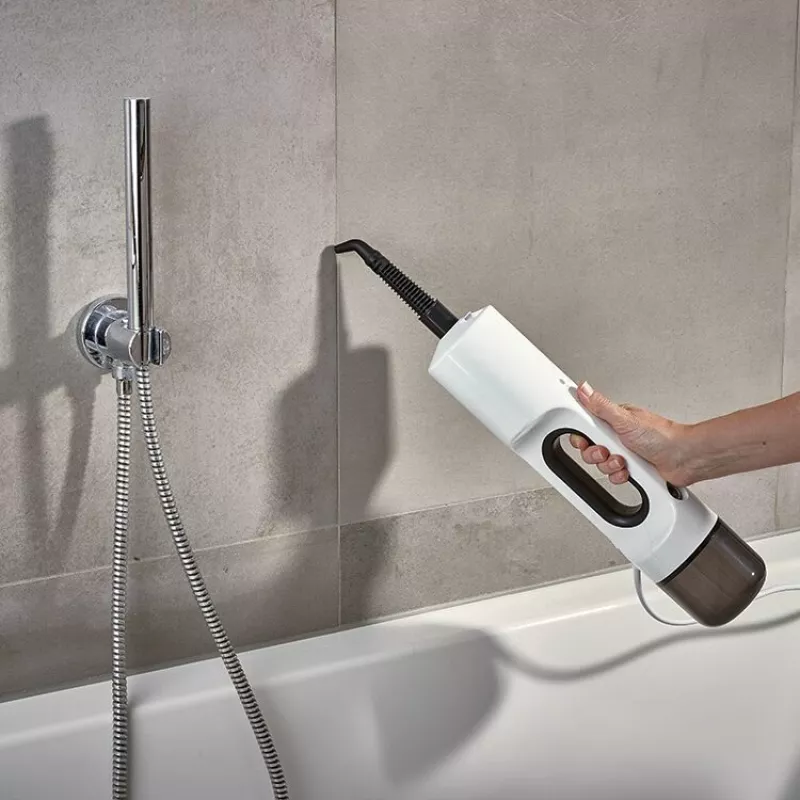 Pulitore a vapore portatile Severin SC 7142 0,4 L 1500 W antracite bianco
