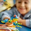 LEGO set da costruzione Pappagallo esotico 31136 — modello da esposizione Creator, 253 pezzi, 220×120×110 mm