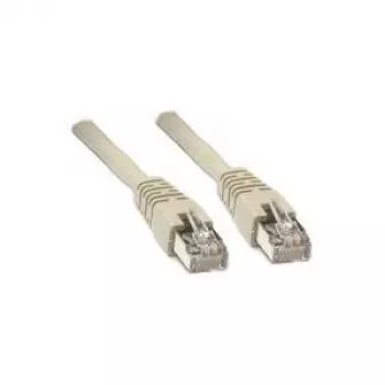 Cavo patch Wentronic Goobay CAT 5e, SF/UTP, grigio, 10 m - miscela di rame CCA (50149)