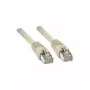 Cavo patch Wentronic Goobay CAT 5e, SF/UTP, grigio, 10 m - miscela di rame CCA (50149)