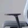 Up Up Athene sedia da ufficio ergonomica nero, grigio + tessuto blu