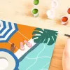 Set di pittura per numeri Ravensburger CreArt – Pool Time (set di pittura, modello 25523)