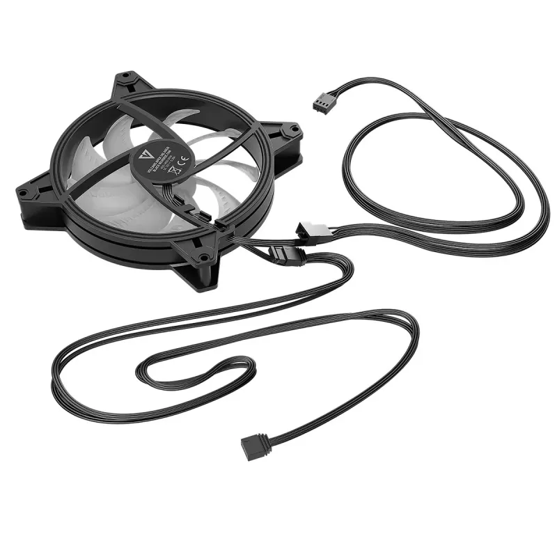 Ventola per computer MODECOM VOLCANO APEX 140 ARGB nero reverse 140 mm