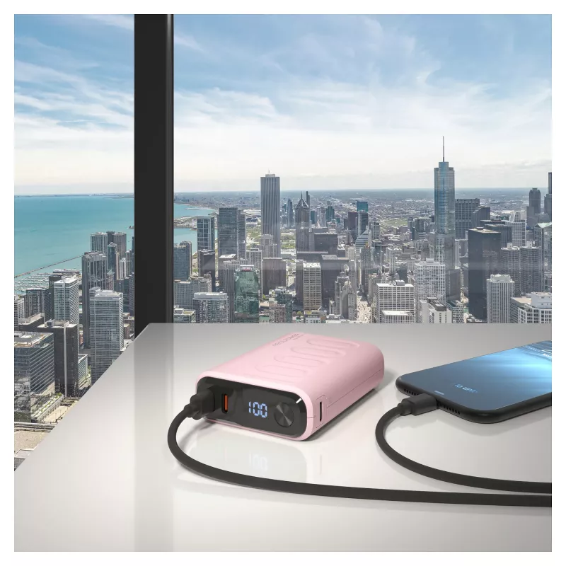 Batteria ricaricabile portatile RealPower PB-10000C PD+ 10000 mAh