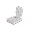 DeLOCK presa in fibra ottica FTTH a parete 4 x SC simplex LC duplex bianco