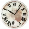 NeXtime orologio 8162 Romana, Ø43 cm, da parete, bianco