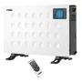 Convettore elettrico NOVEEN CH8000 — 2000 W, 3 livelli di potenza, timer, telecomando, bianco