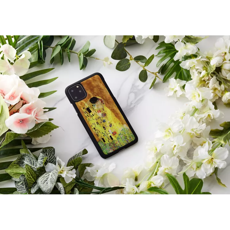 Custodia per smartphone iKins per iPhone 11 Pro Max – design bacio nero, custodia protettiva
