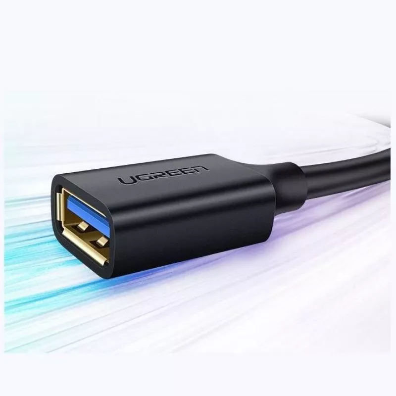 Adattatore prolunga USB 3.0 UGREEN 10368B — USB-A femmina a USB-A maschio, 1 m, nero