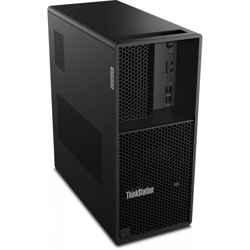 Lenovo ThinkStation P3 Tower Gen 2 Intel Core Ultra 9 285K 64 GB 1 TB SSD Windows 11 Pro workstation nero