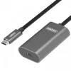 Cavo USB UNITEK U305A 5 m USB 3.2 Gen 1 USB C grigio
